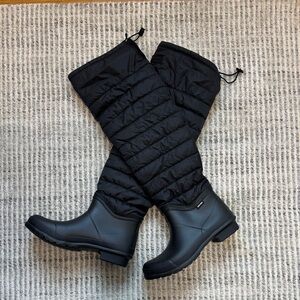 Tretorn Black Puffer Winter Boots